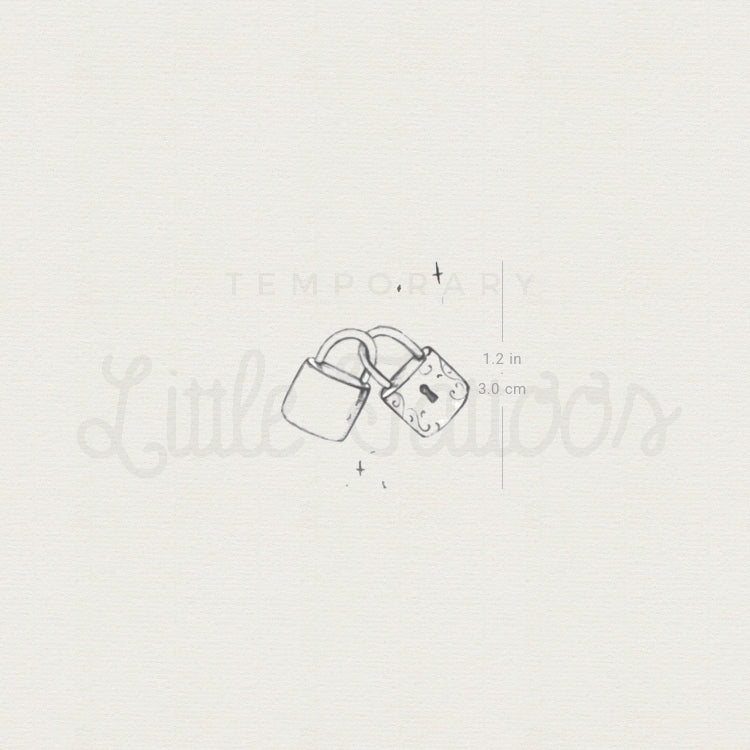 Packlocks By Stefano Mazza Temporary Tattoo - Set of 3