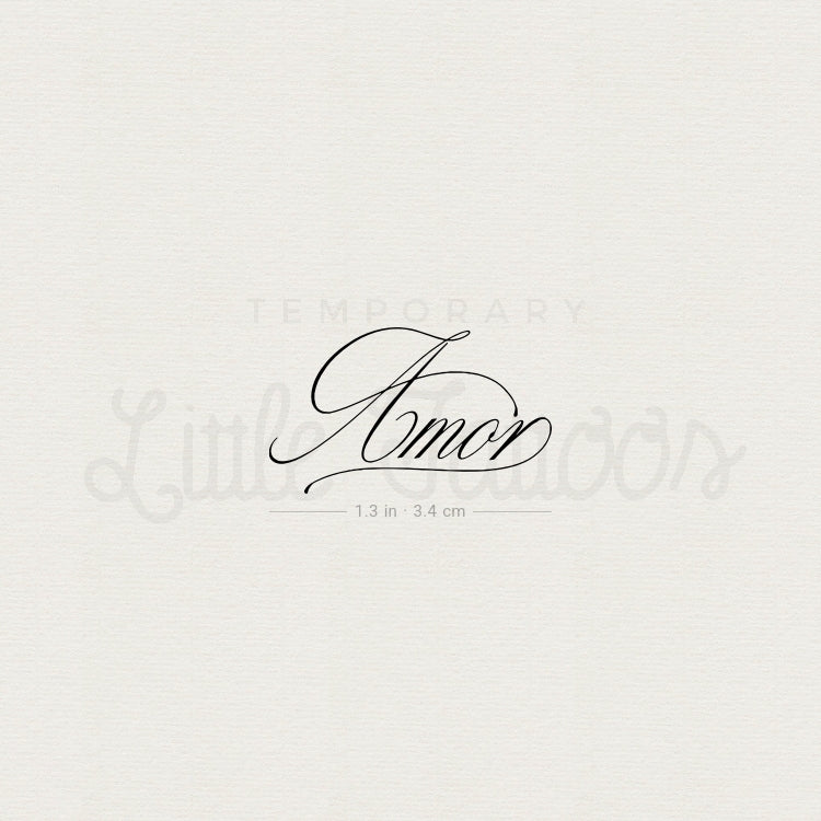 Amor ByTemporary Tattoo Marina Molist - Set of 3