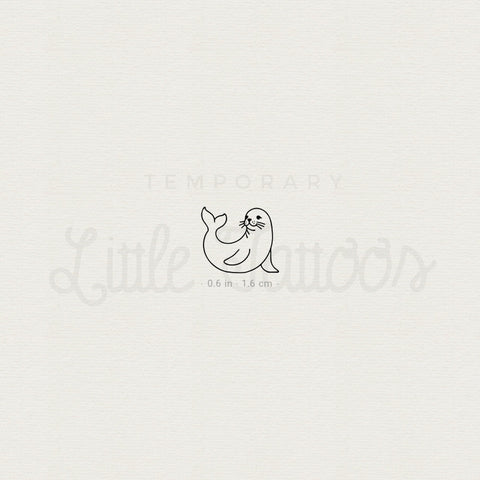 Seal Temporary Tattoo - Set of 3