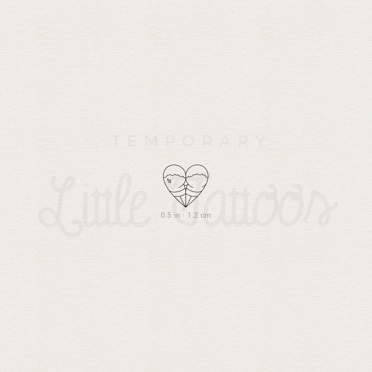 Booty Temporary Tattoo - Set of 3
