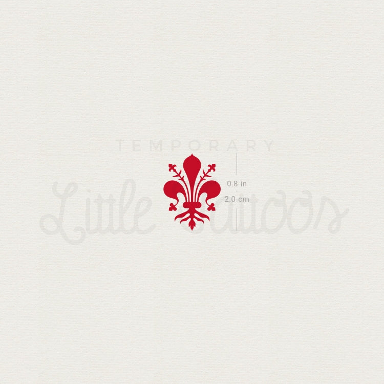Giglio Temporary Tattoo - Set of 3