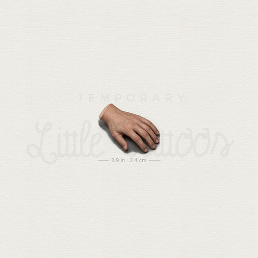 Severed Hand Temporary Tattoo - Set of 3