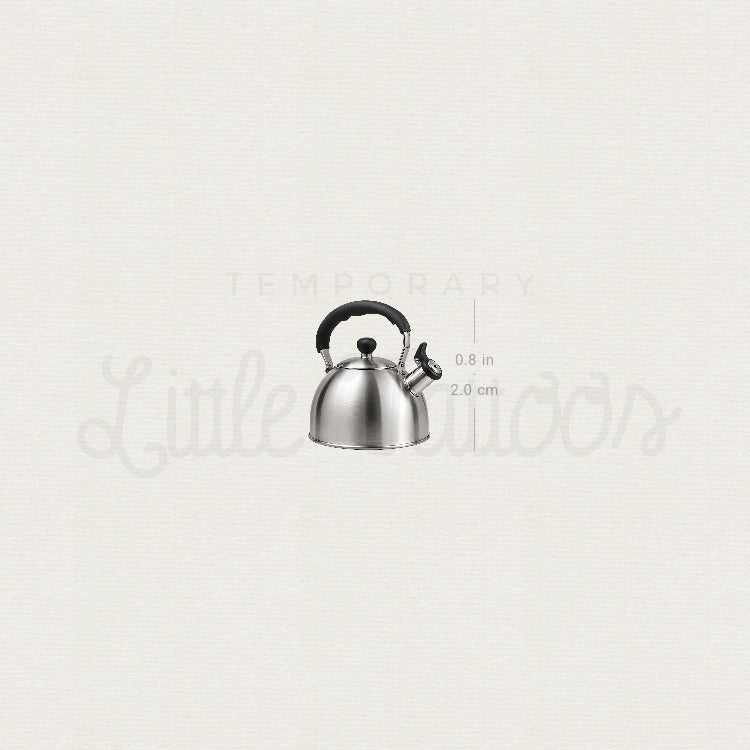 Kettle Temporary Tattoo - Set of 3