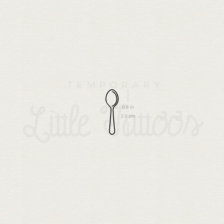 Little Spoon Temporary Tattoo - Set of 3