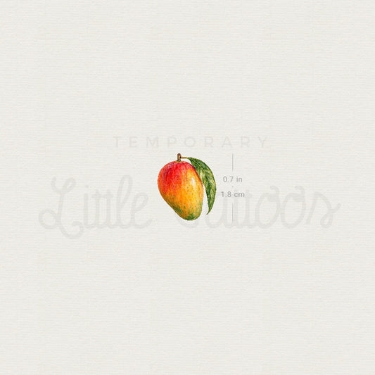 Little Mango Temporary Tattoo - Set of 3