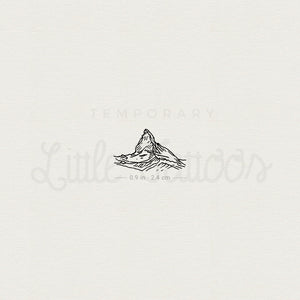 Matterhorn Temporary Tattoo - Set of 3