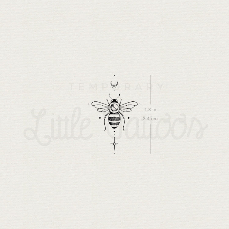 Bee By Stefano Mazza Temporary Tattoo - Set of 3
