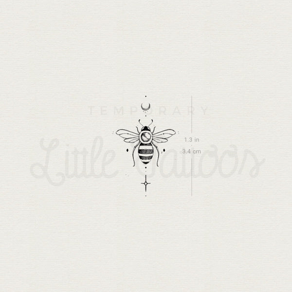 Bee By Stefano Mazza Temporary Tattoo - Set of 3