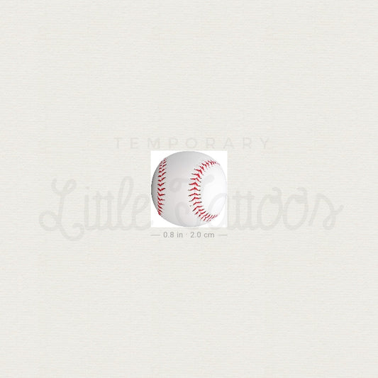 Baseball Temporary Tattoo - Set of 3