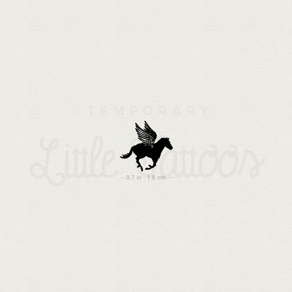 Little Pegasus Temporary Tattoo - Set of 3