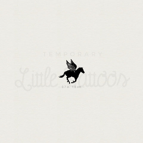 Little Pegasus Temporary Tattoo - Set of 3