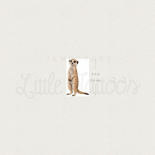 Suricate Temporary Tattoo - Set of 3