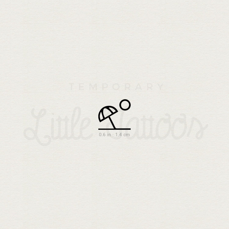 Leisure Temporary Tattoo - Set of 3