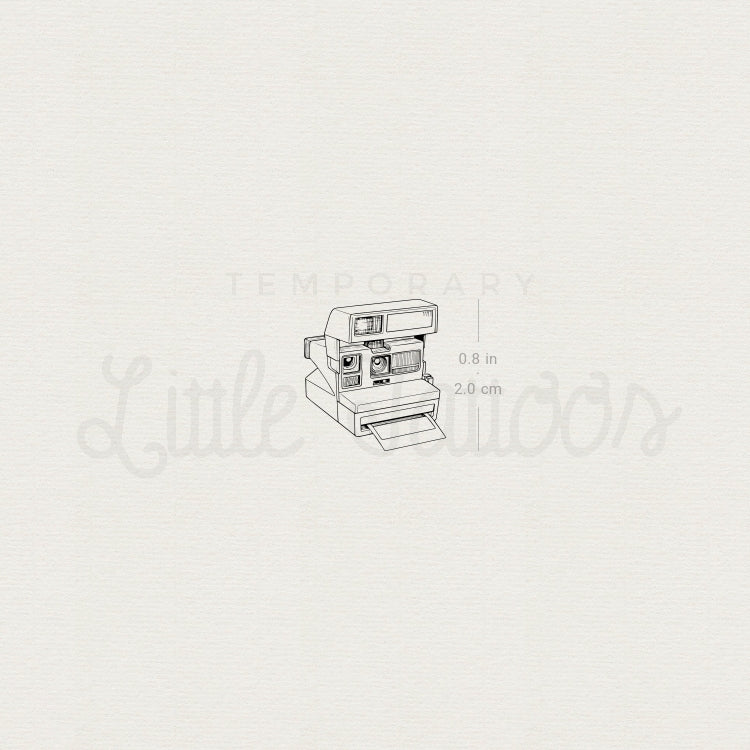 Polaroid Temporary Tattoo - Set of 3