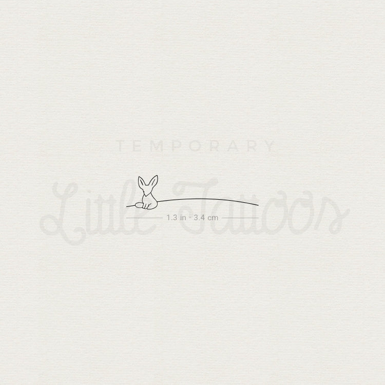 Prince Fox Temporary Tattoo - Set of 3