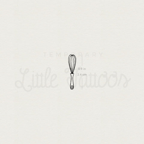 Whisk Temporary Tattoo - Set of 3