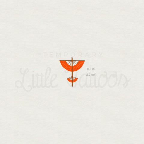 Aang Glider Temporary Tattoo - Set of 3