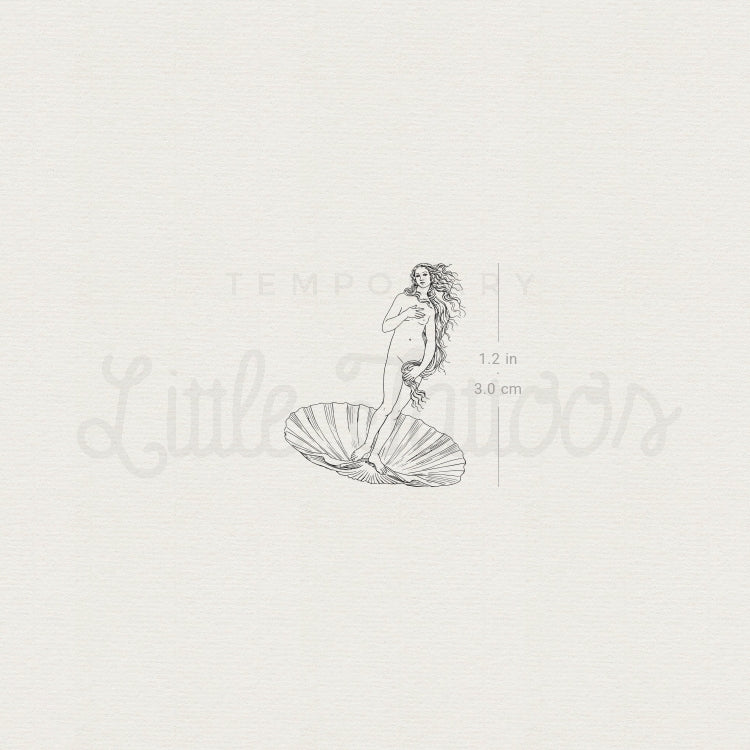 Little Venus Temporary Tattoo - Set of 3