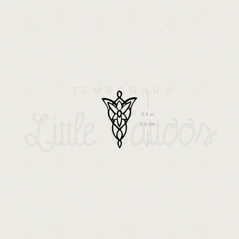 Evenstar Temporary Tattoo - Set of 3