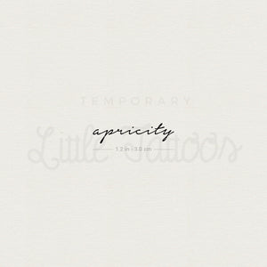 Apricity Temporary Tattoo - Set of 3