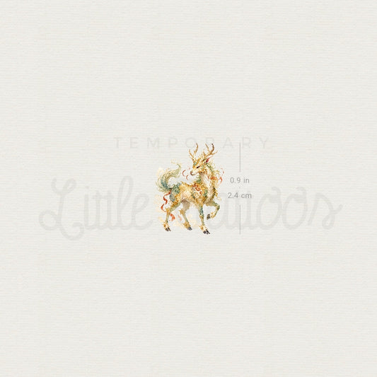 Kirin Temporary Tattoo - Set of 3