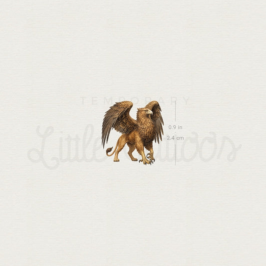 Griffin Temporary Tattoo - Set of 3