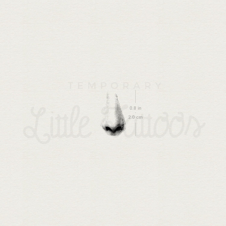 Nose Temporary Tattoo - Set of 3
