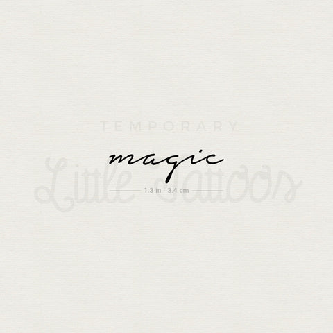 Magic Temporary Tattoo - Set of 3