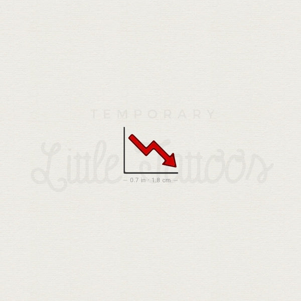 Bearish Market Tattoos Temporary Tattoo - Set of 3