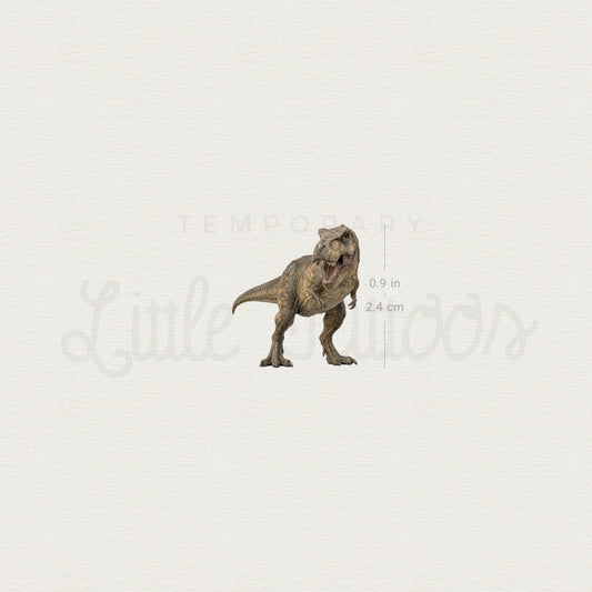 Tyrannosaurus Temporary Tattoo - Set of 3