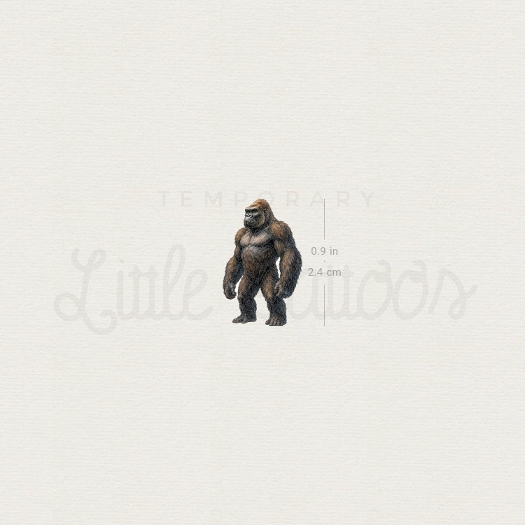 King Kong Temporary Tattoo - Set of 3