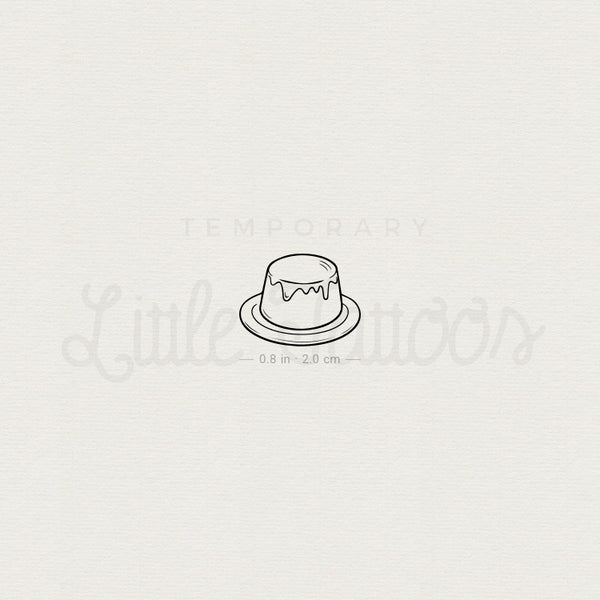 Creme Caramel Temporary Tattoo - Set of 3