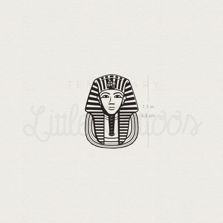 Tutankhamun Temporary Tattoo - Set of 3