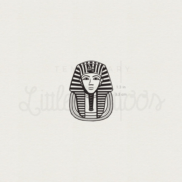 Tutankhamun Temporary Tattoo - Set of 3