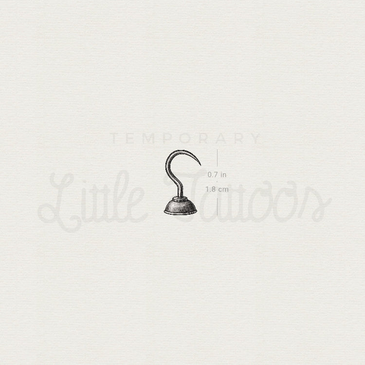Hook Temporary Tattoo - Set of 3