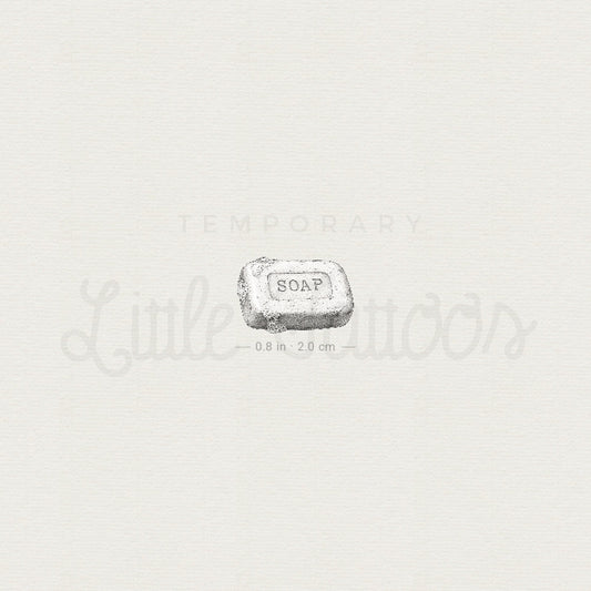 Soap Temporary Tattoo - Set of 3