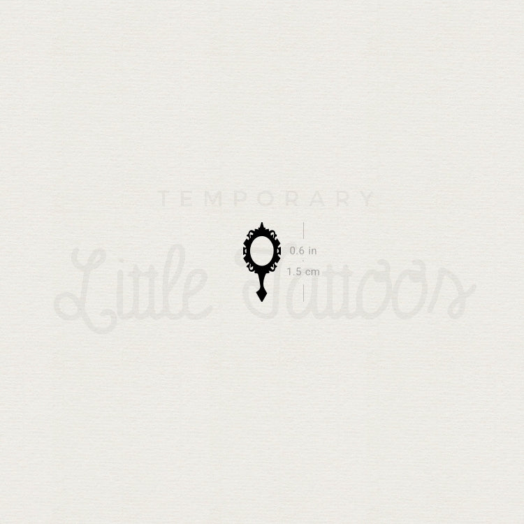 Tatuaje temporal de espejo - Juego de 3