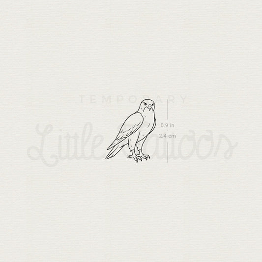 Falcon Temporary Tattoo - Set of 3