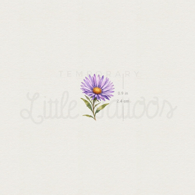 Aster Temporary Tattoo - Set of 3