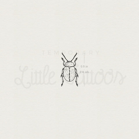 Beetle Temporary Tattoo - Set of 3