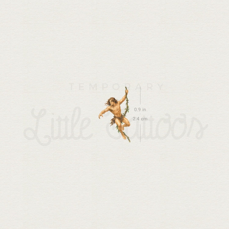 Tarzan Temporary Tattoo - Set of 3