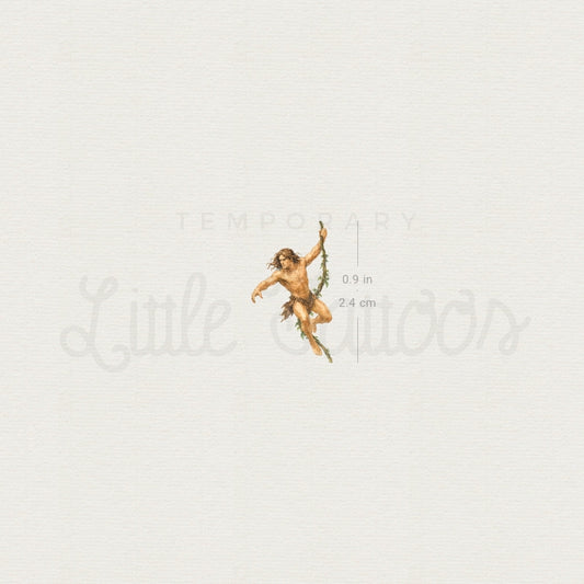 Tarzan Temporary Tattoo - Set of 3