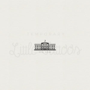 The White House Temporary Tattoo - Set of 3