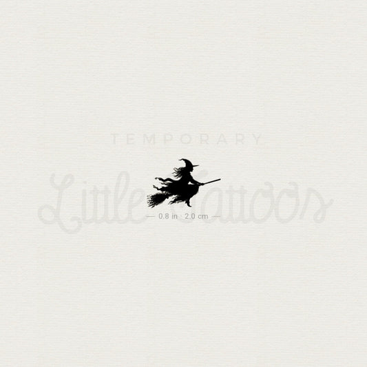 Witch Temporary Tattoo - Set of 3