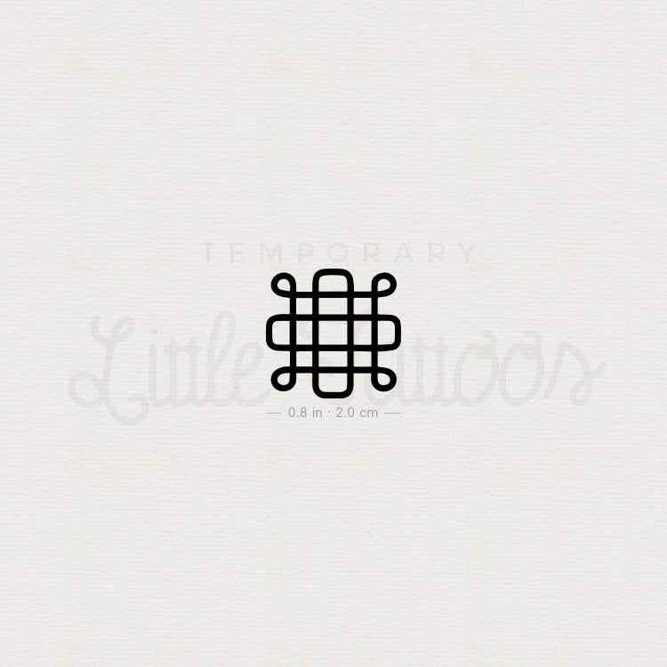 Tatuaje temporal del símbolo de Samhain (juego de 3)