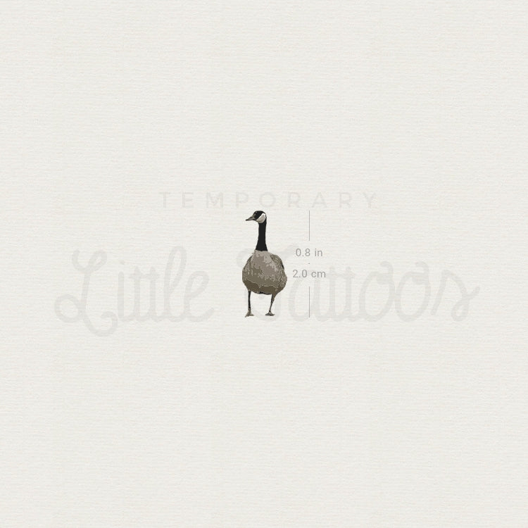 Goose Temporary Tattoo - Set of 3