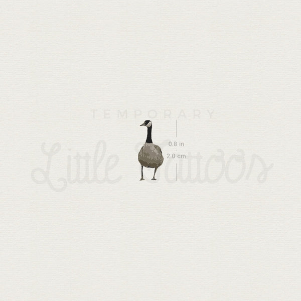 Goose Temporary Tattoo - Set of 3