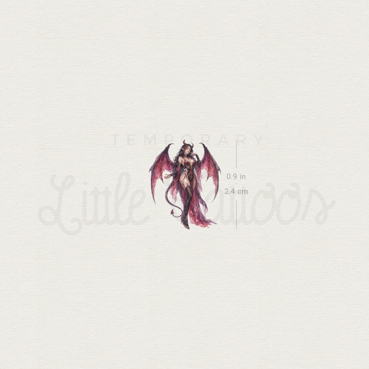 Succubus Temporary Tattoo - Set of 3