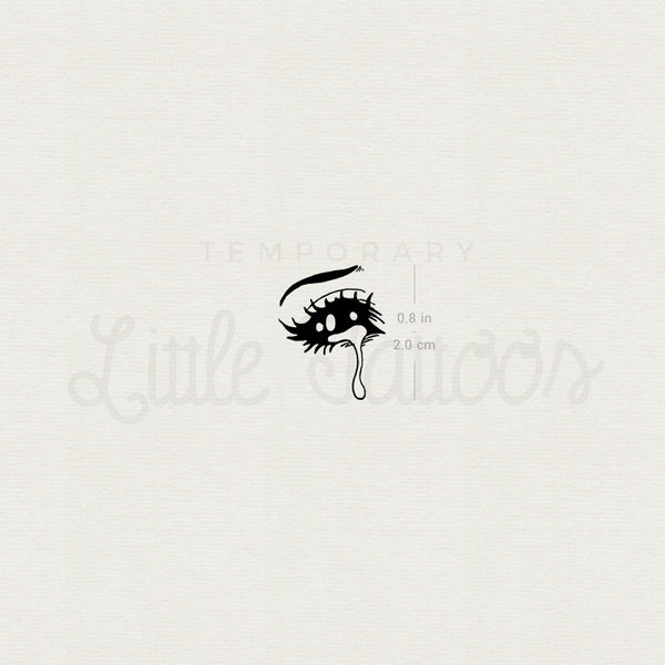 Small Crying Eye By Tukoi Temporary Tattoo - Set of 3