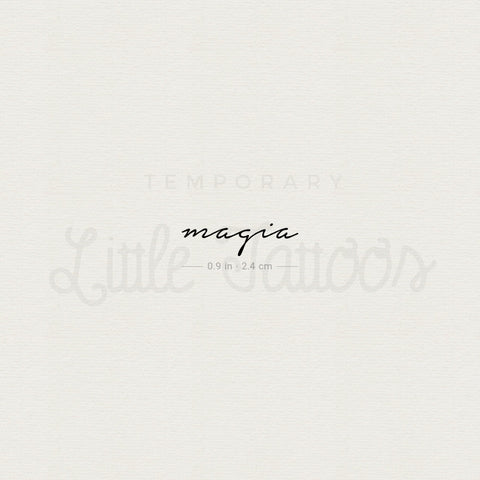 Magia Temporary Tattoo - Set of 3